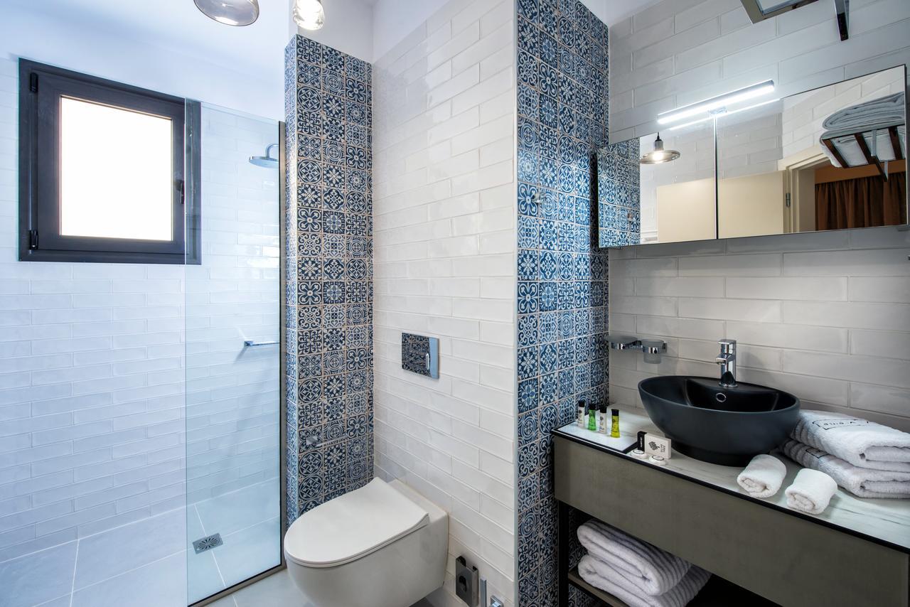 Orama Luxury Villa 4 Bedrooms With Private Pool ヘルソニソス エクステリア 写真